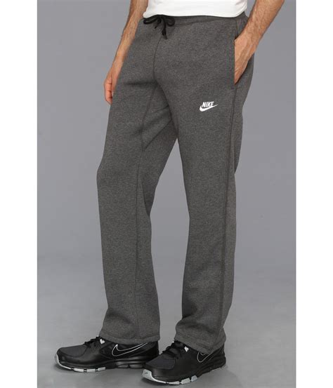 Nike Mens Club Swoosh Fleece Open Hem Sweatpants Enjoy Free Shipping