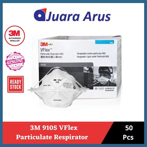 3m 9105 Vflex N95 Particulate Respirator 50pcsbox Shopee Malaysia