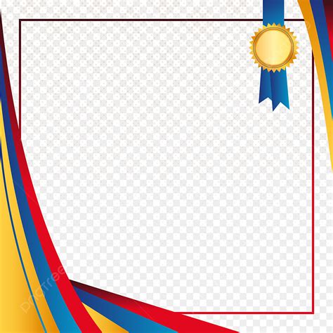 Blank Certificate Vector Png Images Blank And Colorful Certificate