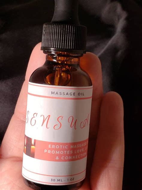 sensual massage oil lovers oil all natural body oil etsy