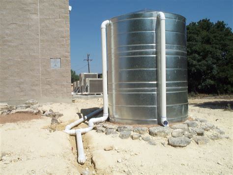 The size of the tank should be chosen based on your daily water usage and to what degree you will use the collected rainwater for your daily needs. Tank Material | Rainwater Harvesting