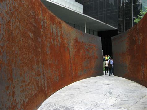 Richard Serra At The Moma Vip In The City