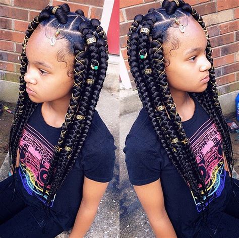 20 cutest braids for kids. Braids for Kids - 100 Back to School Braided Hairstyles for Kids in 2020 | Black girl braided ...