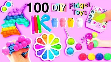 100 Diy Fidget Toys Ideas Viral Tiktok Fidget Toys Pop It Hacks And Crafts And More Win