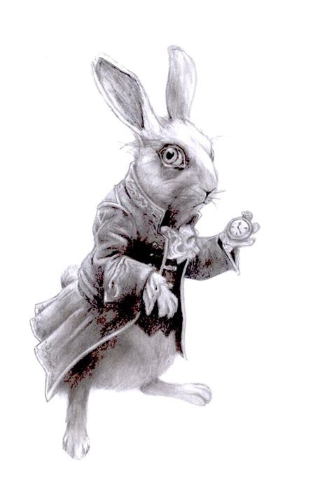 White Rabbit Alice In Wonderland By Aishenzirthen Alice Rabbit White
