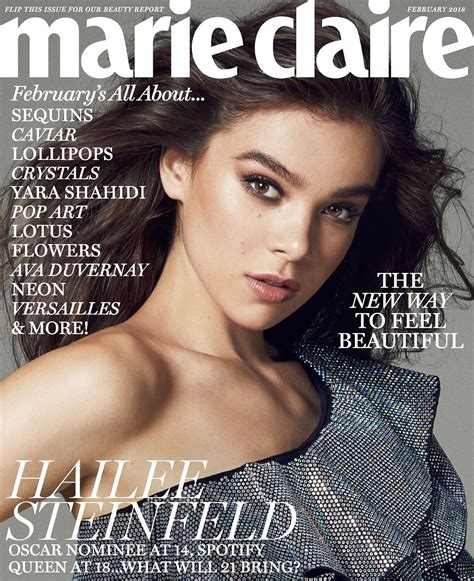 Legacy Edenliaothewomb Hailee Steinfeld Photographed Hailee Steinfeld Marie Claire