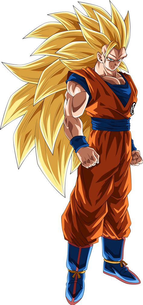 Goku Super Saiyan 3 Palette 3 By Thetabbyneko Super Saiyan Goku