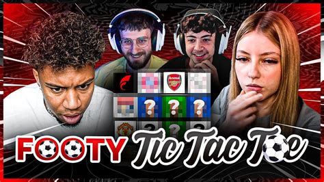 Footy Tic Tac Toe Mit Sidney Fabienne Dullen And Stylo Youtube
