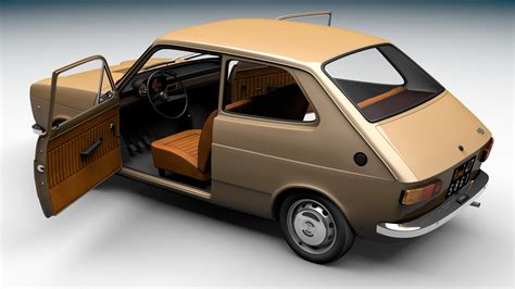 Fiat 127 1971 Modelo 3d Turbosquid 1418362