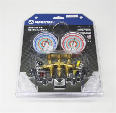 Mastercool Air Conditioning HVAC Refrigeration Manifold W Hoses NEW Walmart Com