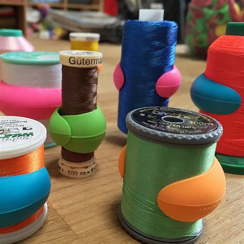 Traveling from the spool holder across the top of the machine, look for a minimum of one thread guide. 12Mixed colours Silicone Thread Spool Sew Holder Huggers For DIY Tailor Bobbins 825650927381 | eBay