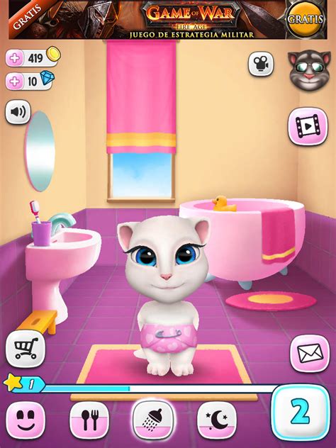 Talking angela is part of a wider series of apps called talking tom and friends. My Talking Angela para iPhone - Download