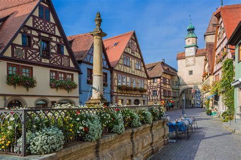Wunderschönes Rothenburg Ob Der Tauber Urlaubsgurude