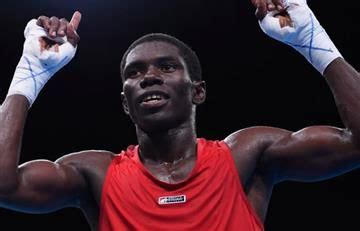 Yuberjen se acerca a la medalla. Yuberjen Martínez obtuvo esta tremenda victoria