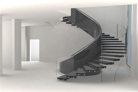 The simplest definition of your diameter is the width of your stair, as spiral stairs are round stairs. curved staircase design - Staircase design
