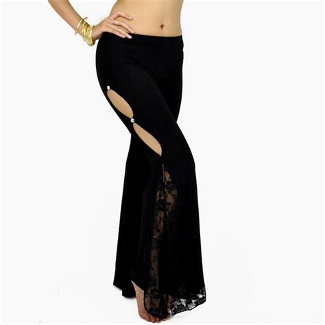 Buy Nice Side Split Vents Lace Pants For Belly Dancing