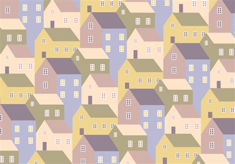 Houses Pattern Background Download Free Vector Art Stock Graphics