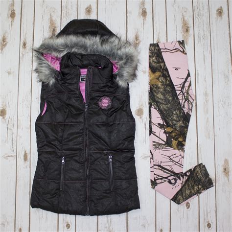 Girls With Guns Clothing Outfit Featuring Mossy Oak Break Up Pink Camo
