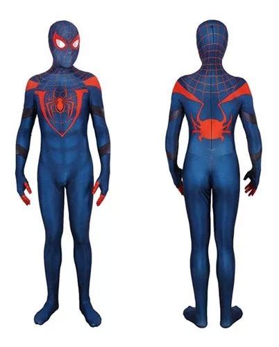 Disfraz Spiderman 2020 Miles Morales Ps5 Cosplay Adulto Niño Envío Gratis