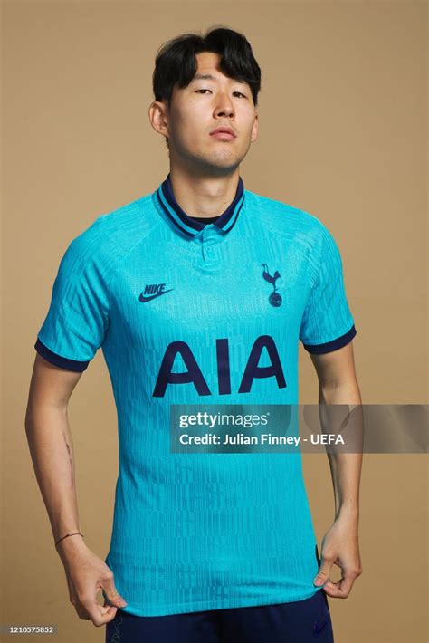 Tottenham Hotspurs Son Heung Min Poses During A Uefa Access Day On