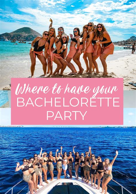 The Best Places To Plan A Bachelorette Party For Every Month Of The