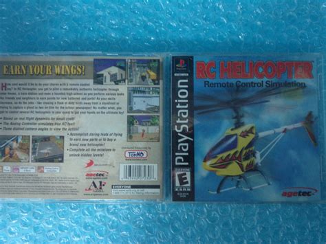 Rc Helicopter Playstation Ps1 Used