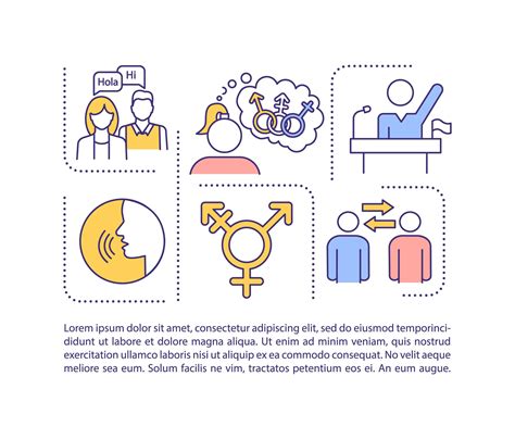 Gender Neutrality Concept Icon With Text 1938790 Vector Art At Vecteezy