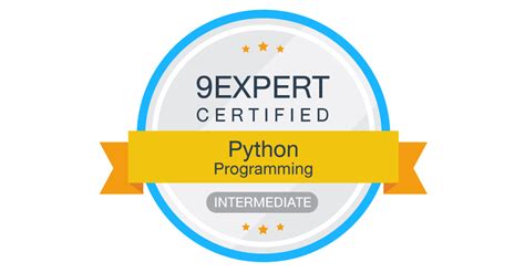 Python Programming Certificate Python L1 660110 9expert Certificate Online