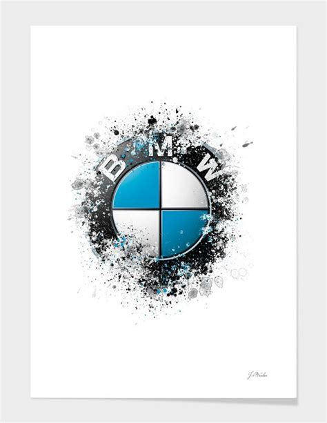 Bmw Logo Paintings Art Prints Art Painting Bmw Design Sketch Design