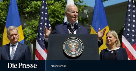 Stärken Die Nato Biden Unterstützt Finnland Und Schweden