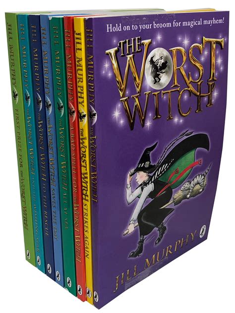 Buy The Worst Witch 8 Books Collection Set By Jill Murphy The Worst