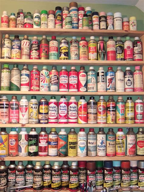 Vintage Spray Paint Cans Collectors Weekly