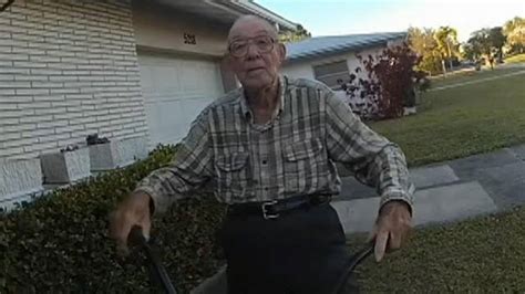 Cops Surprise 80 Year Old Man With New Bike After His Was Stolen