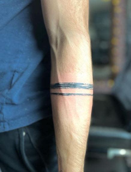 The 2 Lines Tattoo Meaning And The 32 Tattoos To Help You Line Up Your