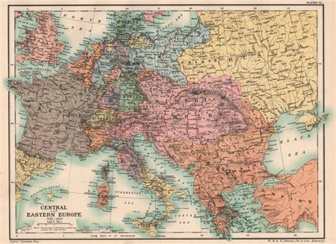 Early 19th Century Europe Central And Eastern Europe 1814 1863 1902