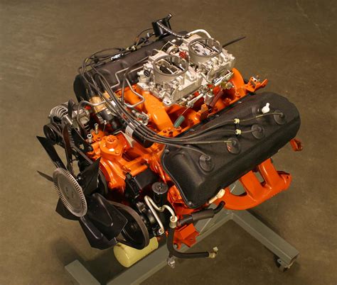 A Classic Muscle Car Engine Is A Working Piece Of Art Hot Rod Network