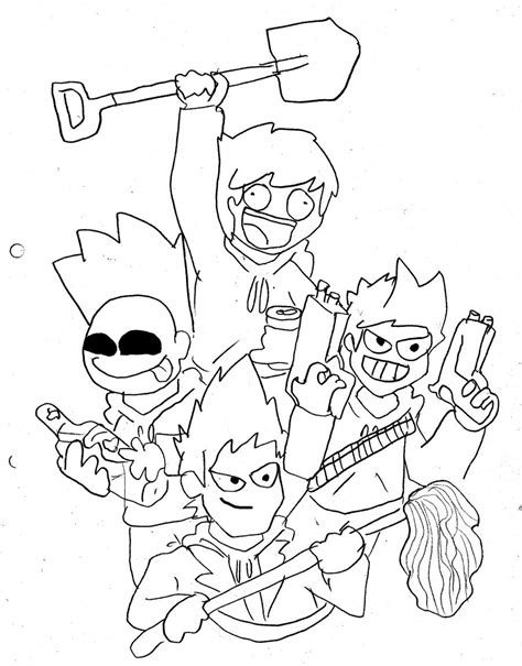 Eddsworld Coloring Pages Coloring Pages