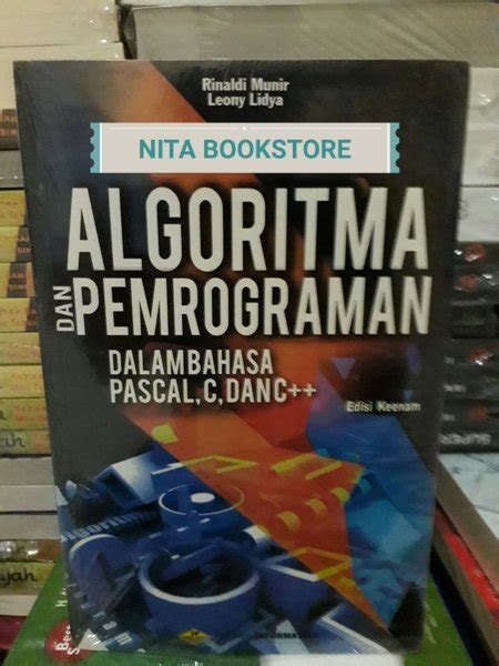 Jual Buku Algoritma Dan Pemrograman Dalam Bahasa Pascal C Dan C Di