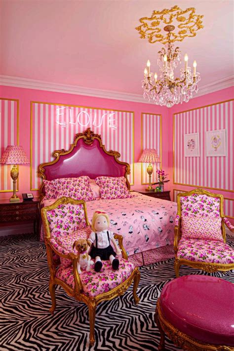 Schlafzimmer Dekor Pink Und Lila