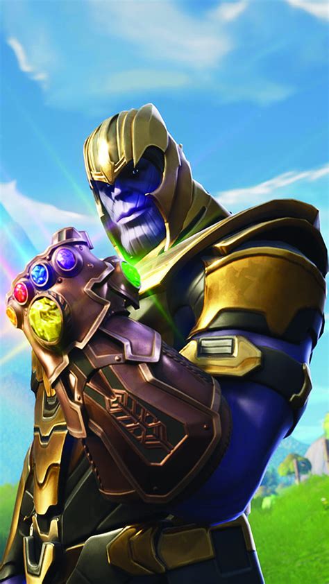 Thanos Fortnite Fortnite Thanos Hd Phone Wallpaper Peakpx