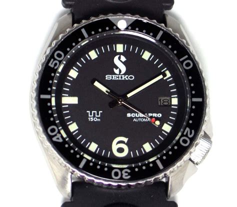 Two Seiko 7002 Dive Watches With Aftermarket Scubapro Dials