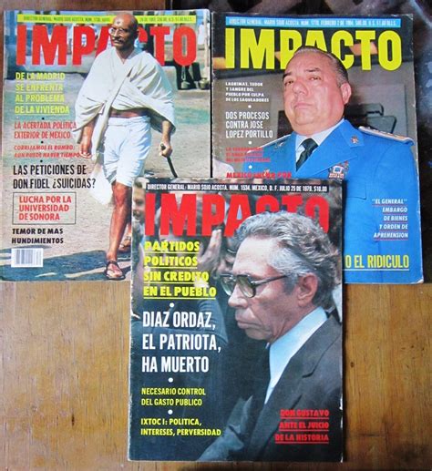 Revista Impacto 15 Numeros Paquete De 3 Revistas Mercado Libre