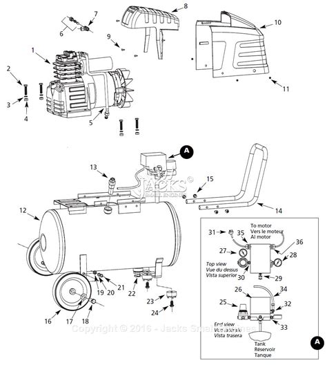 Campbell Hausfeld Vs Parts Diagram For Air Compressor Parts Hot Sex