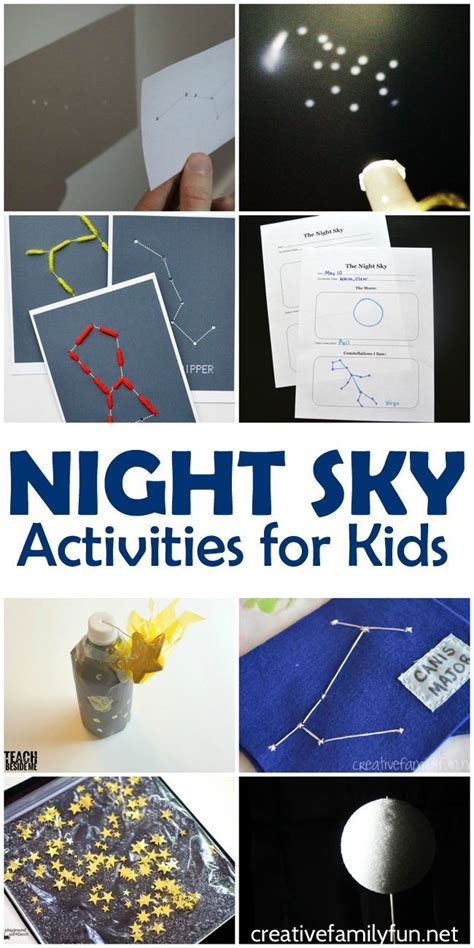 Fun Night Sky Activities For Kids Space Activities For Kids Science