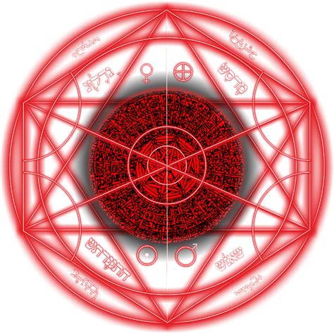 Transparent Occult Symbols