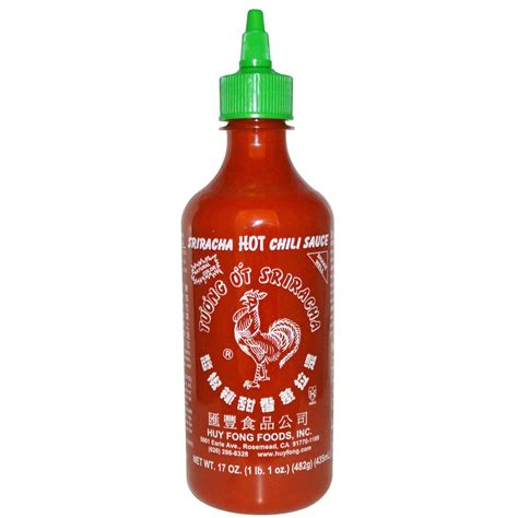 Huy Fong Foods Inc Sriracha Hot Chili Sauce 17 Oz 482 G Iherb