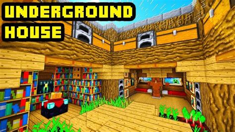 Minecraft Underground Base Ideas ~ Minecraft Big Underground House