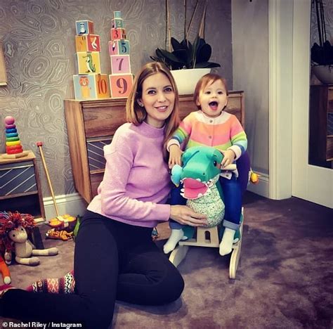 Pregnant Rachel Riley Cuddles Up To Daughter Maven 16 Months In Tots Impressive Playroom