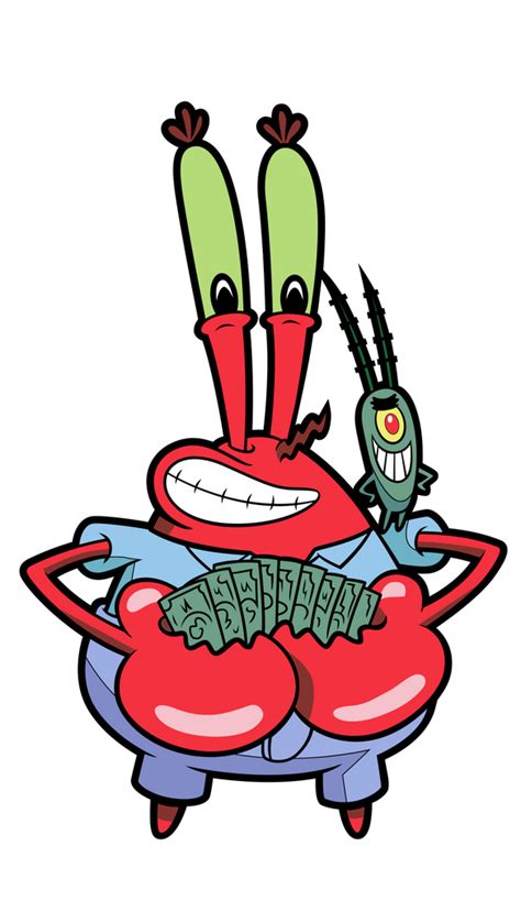 Mr Krabs With Plankton 468 Figpin