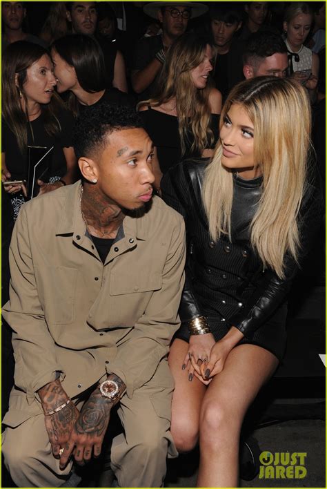 kylie jenner and tyga cozy up at alexander wang show in nyc photo 3459882 anna wintour